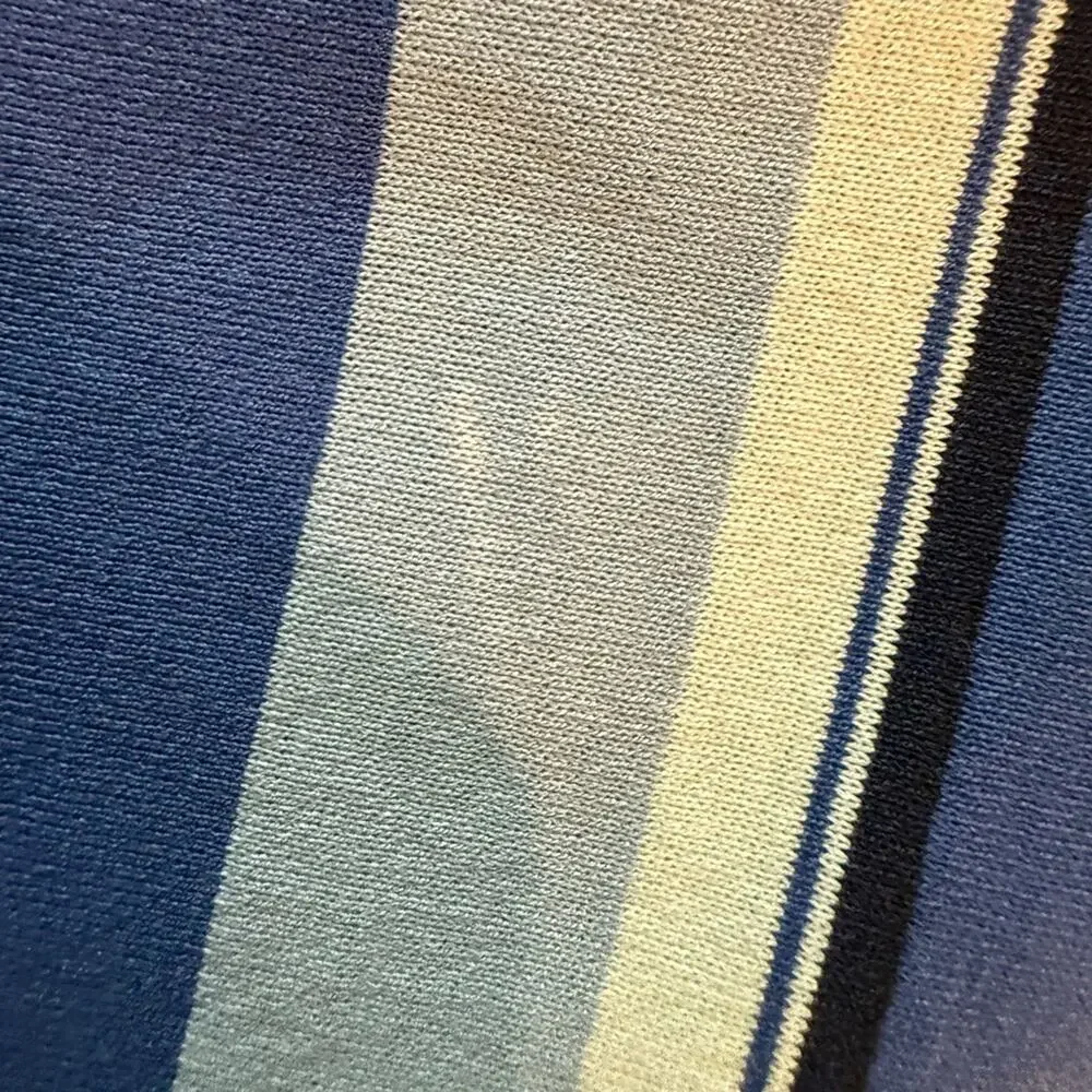 Ralph Lauren Men’s Polo Golf Shirt Sz L – Blue Stripe Cotton Classic Preppy